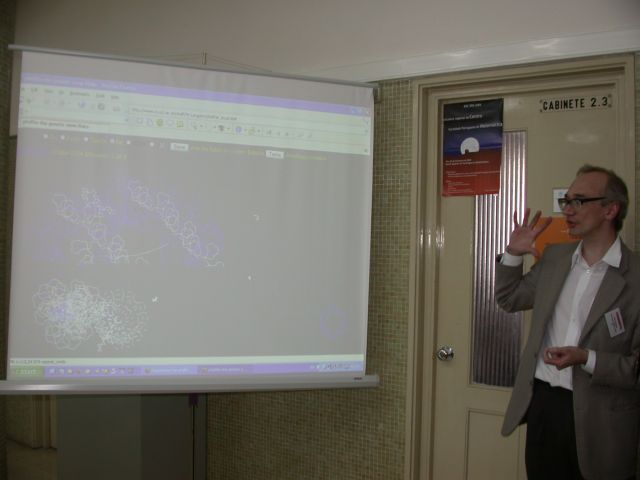 Picture from Sara Silva of wbl with pfiffer demo running under mozilla