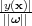 |y(x)|
||ω||